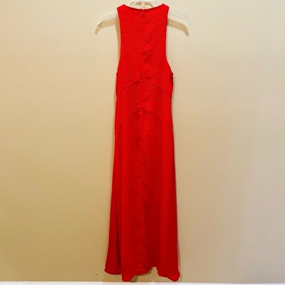 House of Harlow 1960 x Revolve Red Dot Maxi Dress Small - Picture 6 of 8